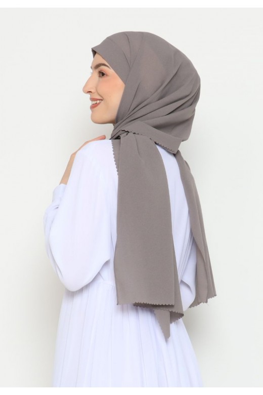 Pasmina Instan Lasercut Grey